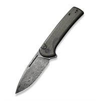 Civivi Conspirator Damascus Drop Point Knife