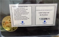 1797 GOLD REPLICA COIN