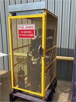 Gas cylinder cage