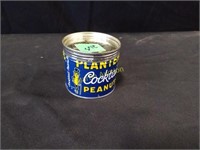 Planters Cocktail Peanuts Can w/ Coaster