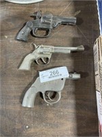 3 Antique Cap Guns