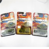 (3) Hot Wheels Action Command, 1984