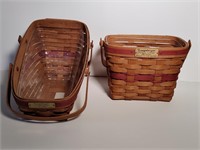 Longaberger Christmas Collection Baskets