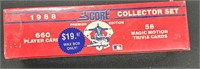 1988 score baseball card collector set MIB