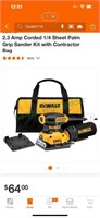 Dewalt 1/4" sheet sander