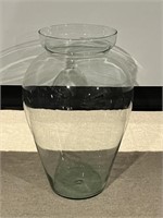 15" Glass Decorative Vase
