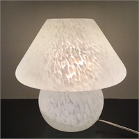 MURANO GLASS MUSHROOM LAMP VINTAGE