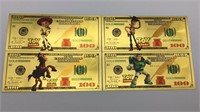 Toy Story Collectible Gold Bills