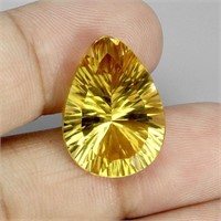 Natural  Rich Yellow Citrine 14 Cts