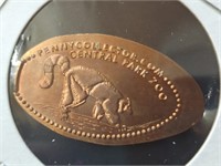 Central Park zoo smashed Penny token