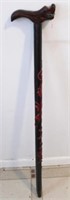 Carved Wood Cane