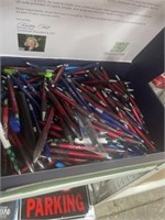 BOX OF INK PENS