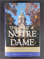 The Spirit of Notre Dame Signed By Charlie Weis