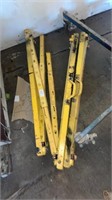 Yellow scaffolding