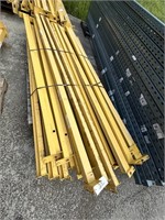 APPROX 33 INDUSTRIAL SHELVING BRACES 90" TO 100"