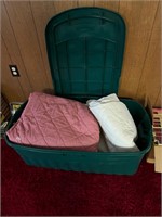 Large Tote-Blankets, Etc.