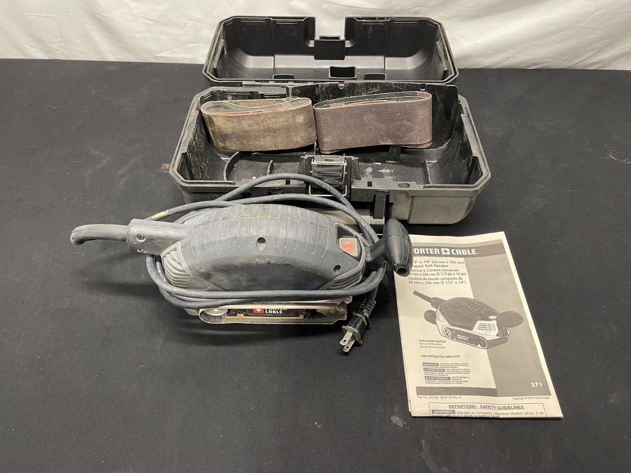 Porter Cable Belt Sander