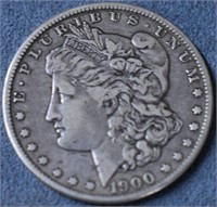 COIN - 1900-O SILVER MORGAN DOLLAR