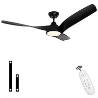 SODSEA Ceiling Fan with Lights, 56 Inch Outdoor Ce