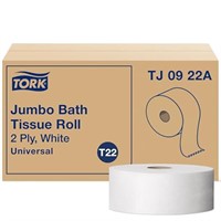 Tork Jumbo Toilet Paper Roll White T22, Universal,