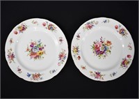 2 Hammersley MINUET Bone China Dinner Plates