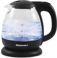 Elite Gourmet Electric 1.0L, Black