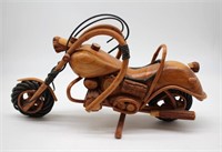Wood Motorcycle 13"