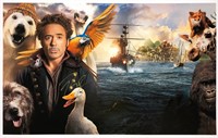 Signed Dolittle Poster Robert Downey Jr