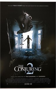 Singed Conjuring 2 Poster