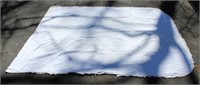 White Patterned Blanket