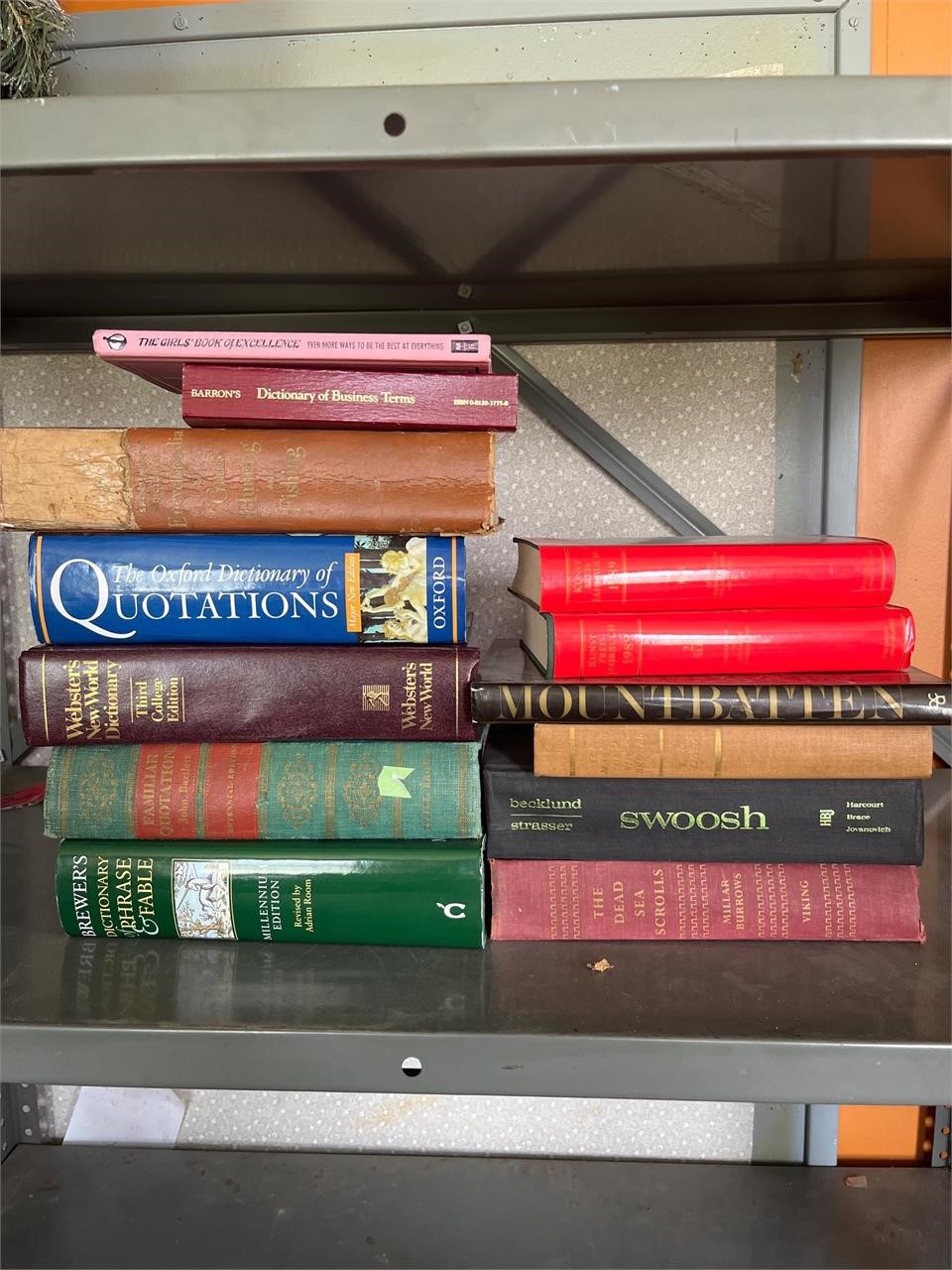 Dictionaries and other books