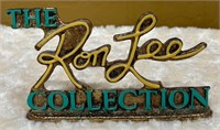 L - BRASS RON LEE COLLECTION DISPLAY 4.5X7" (L30)