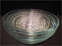 7pc ARC Glass Mixing Bowl Set