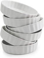 GOURMEX White, Fluted Quiche Baking Dish