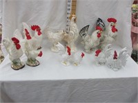 (6) Sets of Chickens