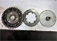 Drive Cog/Clutch Basket and Cover Plate