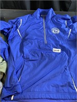 Blue Windbreaker Jacket Size XL