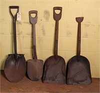 Four Antique Shovels