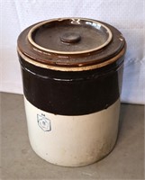 8-Gallon Stoneware Crock