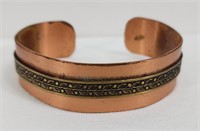 Brass & Copper Cuff Bracelet