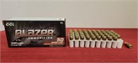 CCI Blazer 9mm Luger 115 gr. FMJ, Qty 50