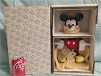Franklin Heirloom Mickey Mouse Doll with box