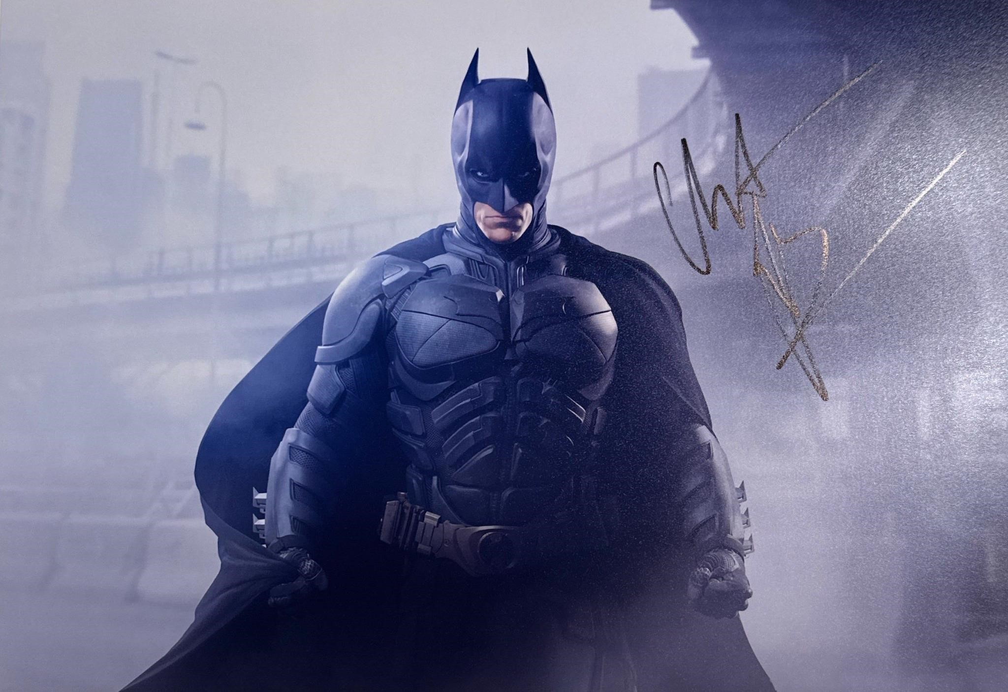 Autograph COA Batman Photo