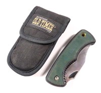 SCHRADE OLD TIMER POCKET KNIFE 470T & BELT CASE