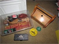 gun cleaning kit,shine box & items