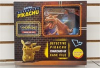 NEW Pokemon Det Pikachu Charizard GX Case File