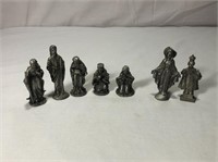 Lot Of Small Lead Figures