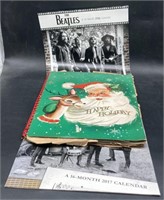 (LM) Beatles vintage scrapbook w/cards plus