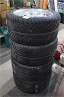 (4) Wide Corvette Tires & Rims