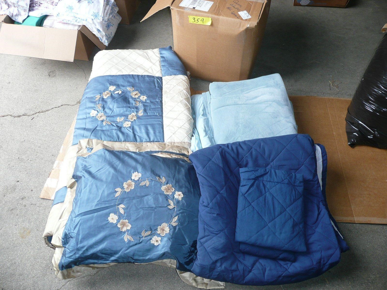 Queen Size Blanket and Pillow plus other blankets